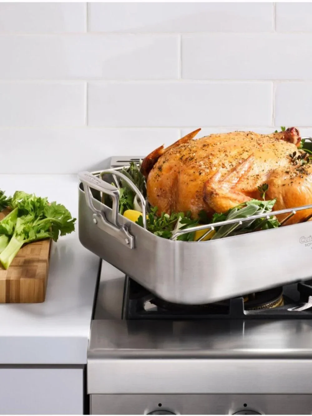 Multiclad Pro Triple Ply Stainless Cookware 16-inch Roasting Pan Skillet
